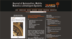 Desktop Screenshot of jamris.org