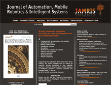 Tablet Screenshot of jamris.org